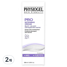 피지오겔 프로인텐시브 크림 MD 점착성투명창상피복재, 2개, 200ml
