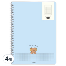 陽地日記 筆記的定式 重點整理筆記本 1號, 4個, 隨機出貨