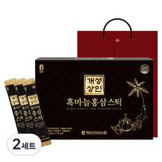 開城商人黑蒜紅參棒30包+購物袋, 300ml, 2組