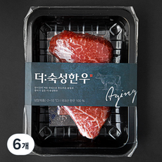 더 숙성한우 안심 2등급 구이용 (냉장), 200g, 6개