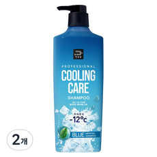 mise en scene 魅尚萱 涼感護理藍色薄荷深層清潔洗髮精 草本綠香, 2個, 680ml