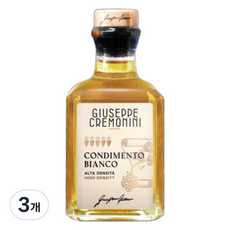 쥬세페크레모니니 화이트 콘디멘토 발사믹 5 그레이프, 250ml, 3개