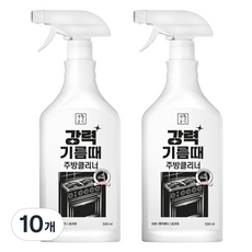 생활공식 강력 기름때 주방클리너, 500ml, 10개