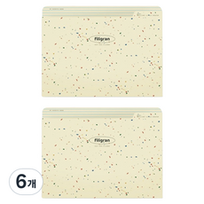 헬로우모리스 필리그랑 파일 A4, 테라조, 6개