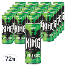 핫식스 더킹 애플홀릭, 355ml, 72개