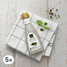 올가홀푸드 흑임자 드레싱, 250g, 5개