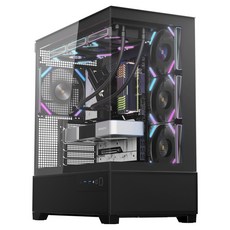 MiCRONiCS WIZMAX WIDE View BTF中塔 黑色 ML-360, 1個