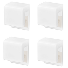 하비티 부착형 튜브클립 치약걸이, 4개