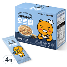 heyoat Kakao Friends 古代穀物種子燕麥片 12入, 384g, 4個