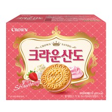 크라운산도 딸기, 161g, 1개