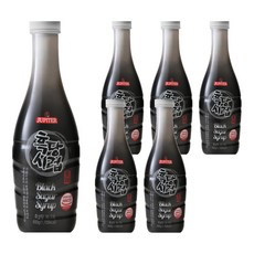 데이웰 흑당시럽, 600g, 6개