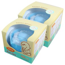 Love Care嬰兒爽身粉自動膨化+泡芙, 2組