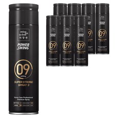 미쟝센 파워스윙 슈퍼 스트롱 스프레이 9, 200ml, 8개