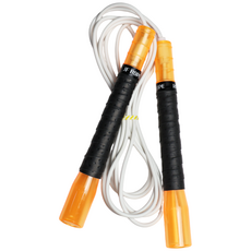 JFROPE 閃亮龍捲風競速跳繩, 橘色 + 白色線