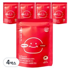 이너필 석류히비스커스맛 레드 콜라겐 구미 5p, 285g, 4박스