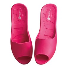 LASSLEY 蕾絲妮 魚口拖鞋室內居家EVA拖鞋 台灣製造, L, 桃紅色, 1雙