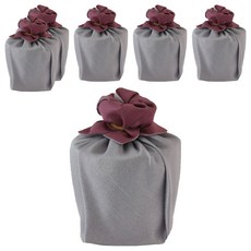 Salty Goseoim 的 Bojagi 包裝圓形 Eunbibora 海藻鹽, 300g, 6個