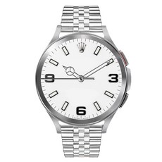 스페이스쉴드 스마트워치 메탈 스틸 밀리네즈루프 쥬빌레 스트랩 시계줄 밴드 42mm, 실버