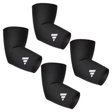 愛迪達 Performance 護肘 2入, 黑色 + 白色, 2套