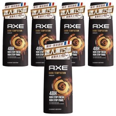 AXE 戰斧 體香噴霧 黑街誘惑 DARK TEMPTATION, 5個, 150ml