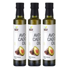 NATURA BIO FOODS 特級初榨酪梨油, 260ml, 3瓶