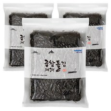 Badaone 韓式特選海苔 100片入, 180g, 3包