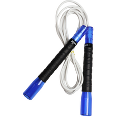 JFROPE 閃亮龍捲風競速跳繩, 深藍色 + 白色線