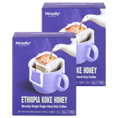 Mcnulty埃塞俄比亞可樂蜂蜜手衝咖啡, 8g, 7包, 2盒