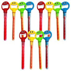 Happy I Mall 章魚王棒肥皂泡 4 種 x 4 件套 44cm, 混合顏色, 1套