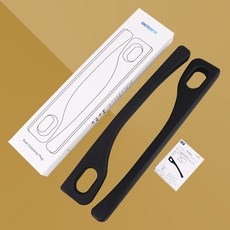 지엠지모터스 자동차 틈새 쿠션 사이드포켓 커버, 블랙, 2개