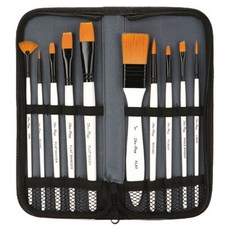 Eden Stole 水彩筆專業 10 種 + 小袋套組白色, 1套