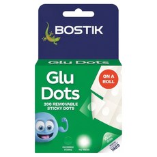 Bostik Glue Dot 雙面膠帶 1cm 185g, 1個, 單一顏色