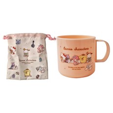 Sanrio 三麗鷗 漱口杯 + 束口袋, 209613, 1組