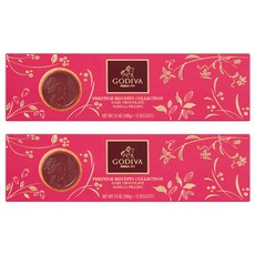 GODIVA Lady Noir香草黑巧克力 12入, 100g, 2組