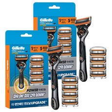 Gillette 吉列 ProGlide Power 刮鬍刀握柄 + 刮鬍刀片 5入組, 2套
