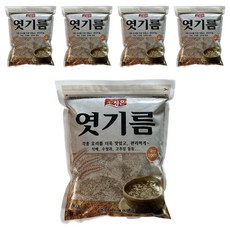 청은에프엔비 국산 엿기름가루, 1kg, 5개