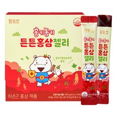함소아 홍키통키 유아용 튼튼 홍삼젤리 30p, 600g, 1박스