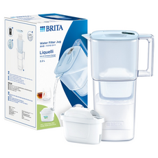BRITA 淨水器Glacier Blue 2.2L+韓國型濾芯組 Liquelli/利凱利 客戶自行安裝, Likelli