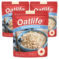 Dubo sikpum 加拿大即食燕麥片, 600g, 3個