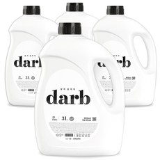 darb 小蘇打洗衣精, 3L, 4瓶