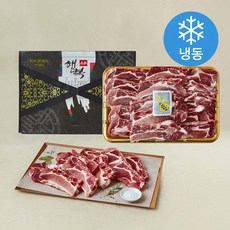 농협안심한돈 LA 갈비 선물세트 (냉동), 1세트, 3kg