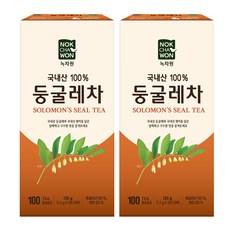 녹차원 둥굴레차, 1.2g, 100개입, 2개