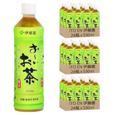 ITO EN 伊藤園 綠茶, 24入, 72瓶, 530ml
