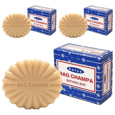 Nag Champa 香皂香草香味, 78g, 3個