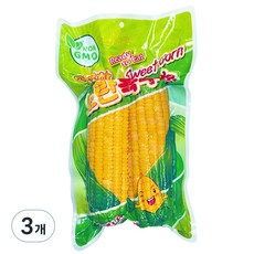 Big Tree 即食香甜黃玉米, 550g, 3個