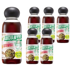 새미네부엌 고깃집 양파절임소스, 360g, 6개