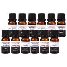 AROHATRiZ 精油 松樹 + 迷迭香 + 法國薰衣草, 4套