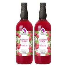 포모나 라즈베리 시럽, 1L, 2개