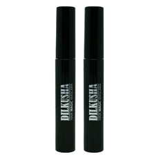 Dilkusha 神奇護髮遮白髮睫毛膏, 黑褐色, 2個