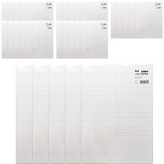 Pinkfoot 雙面橫線A4紙 30張, 10包, 單色